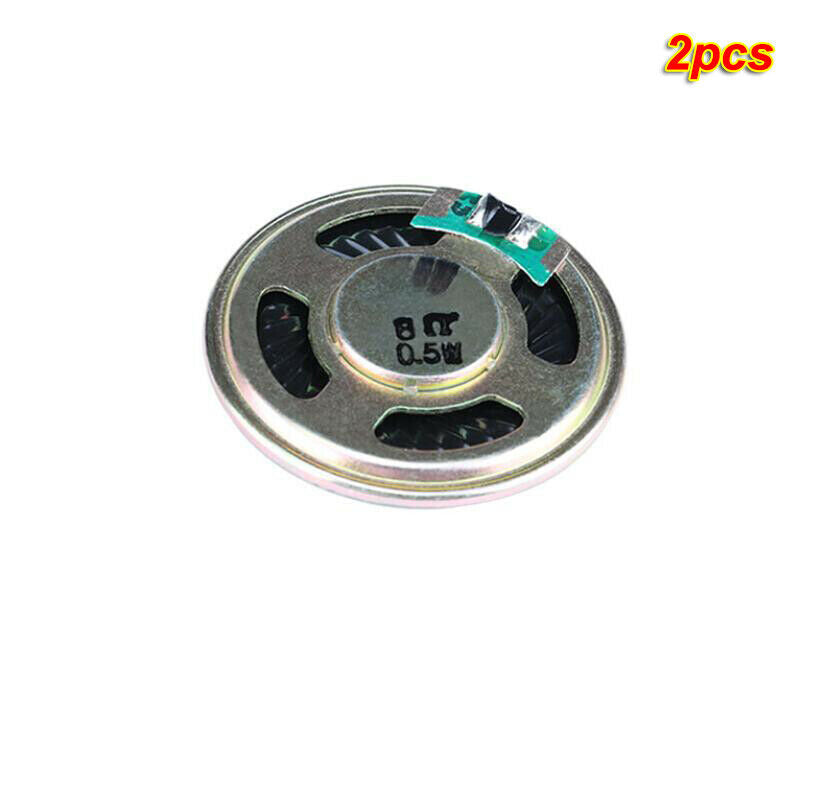 2pcs Small speaker 4CM 8ohm 0.5W Audio Parts Speaker Components