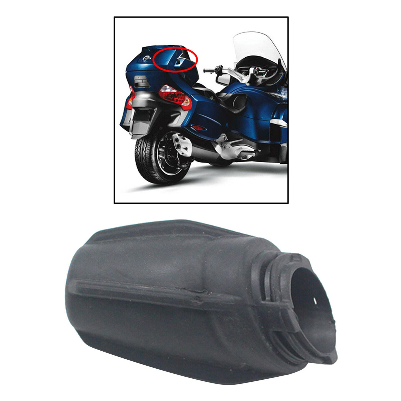 Antenna Cover Suitable Fit for CAN-AM Bombardier Tricycle Spyder RT Limeted