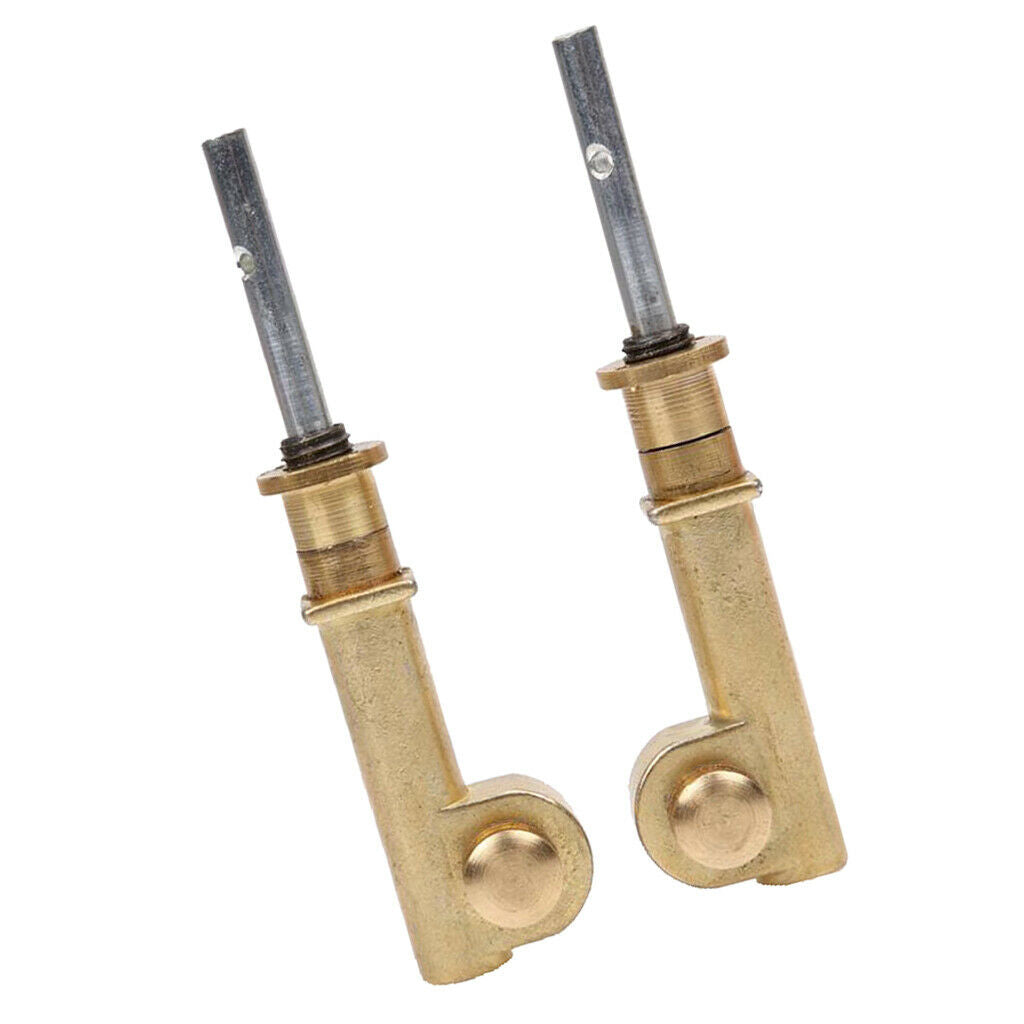 2 Pack Copper Erhu Axis Shaft Chinese Traditional Erhu accessories