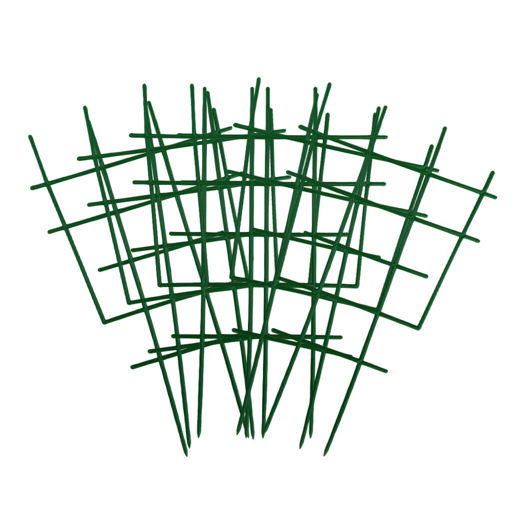 6x Garden Trellis For Mini Climbing Plant Shape Plant Pot Potted Support Vines