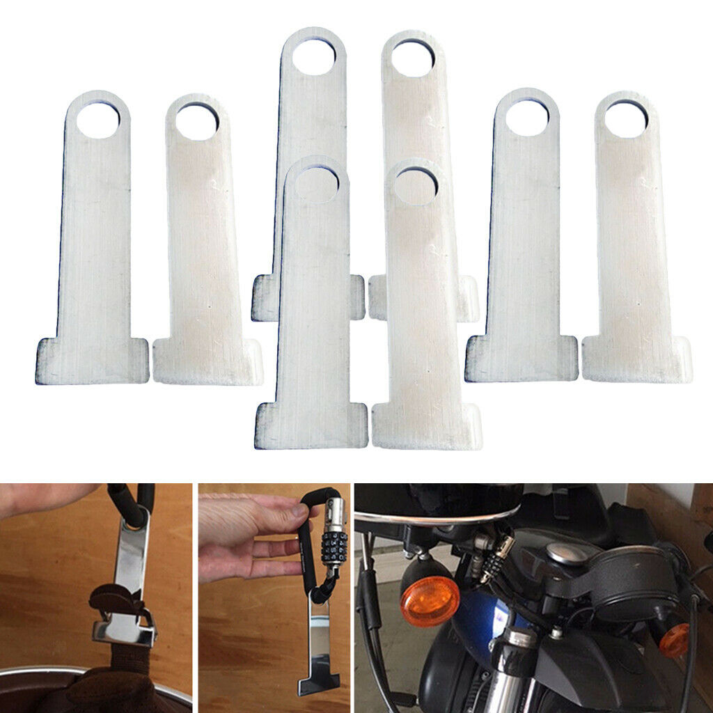 Motorcycle Open Face Helmet Lock Quick Release Buckle Fastener Secure Connector