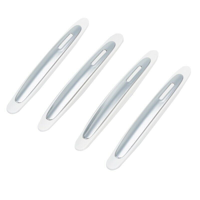 4x White CAR Door Edge-Scratch Anti-collision Protector Guard Strip Universal
