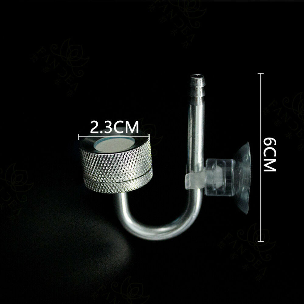 Aquarium CO2 Atomizer System Diffuser Solenoid Regulator Fish Tank Suction Cup