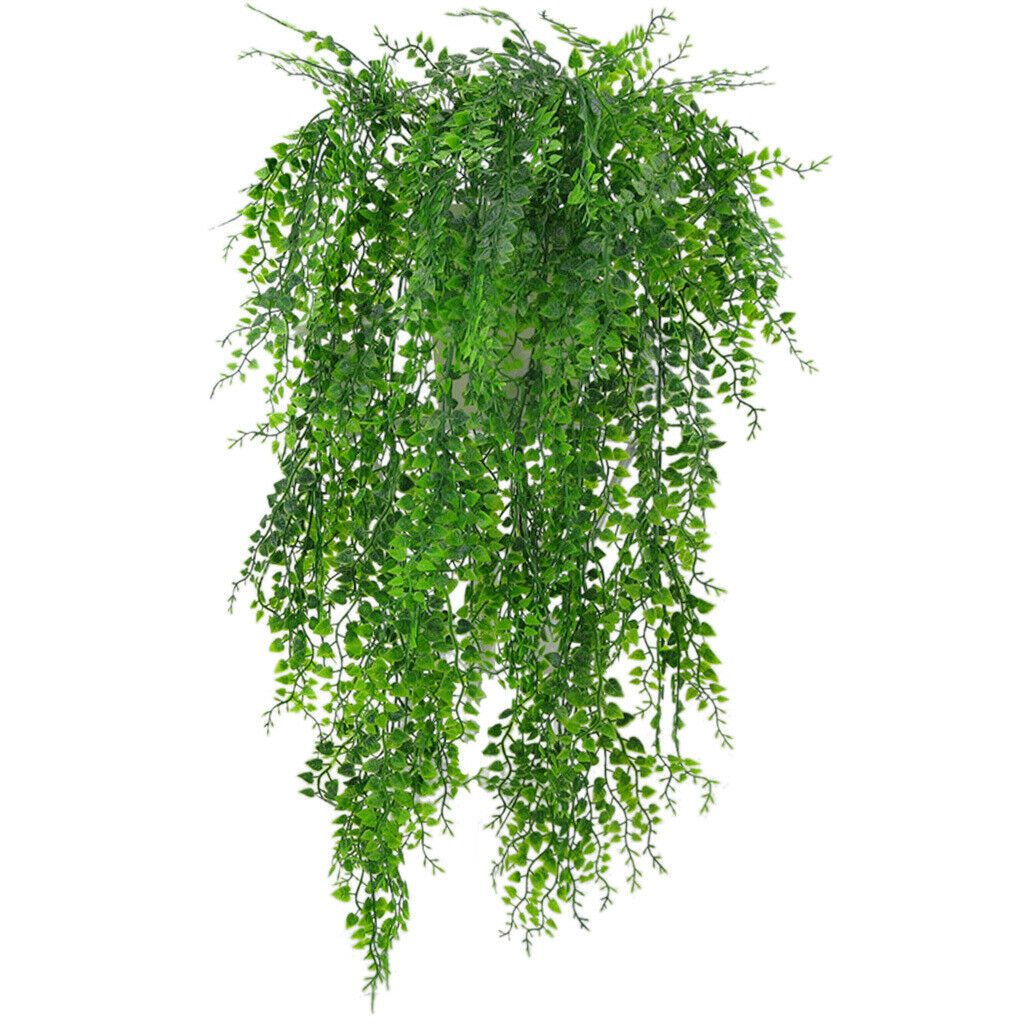 2x Pieces Artificial Plant Vine Foliage for Wedding Fence Garden Decor