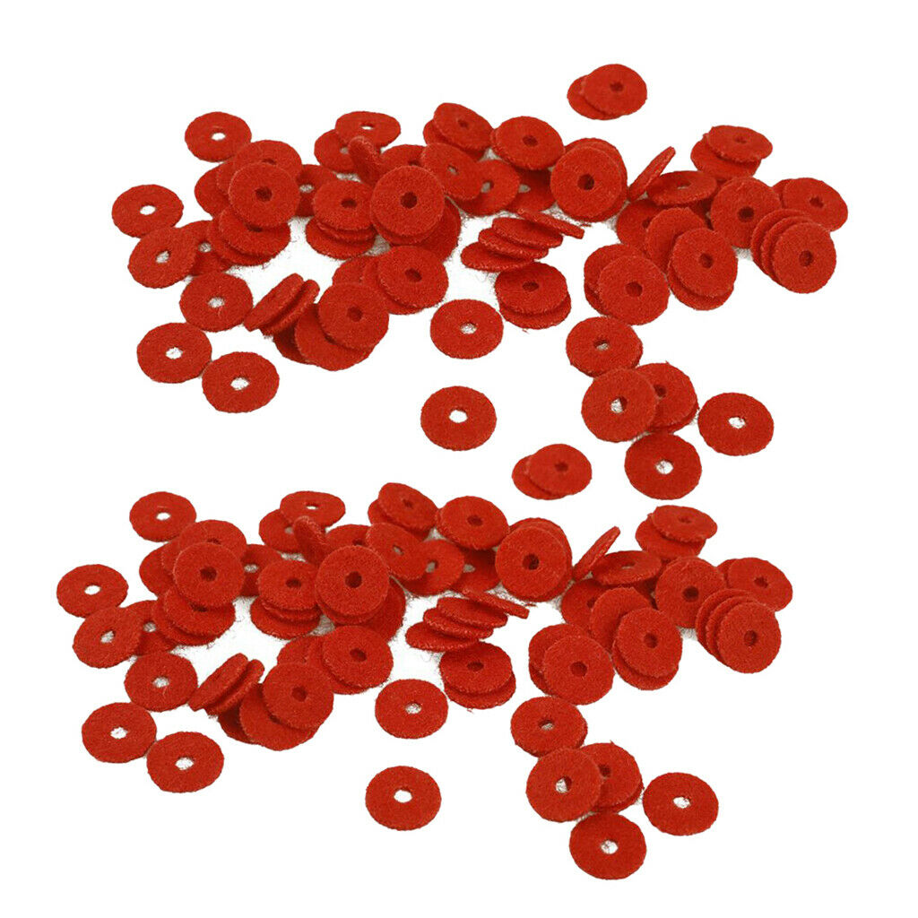 180Pcs Piano Felt Keyboard Punchings Front & Balance Rail Accs For Pianist