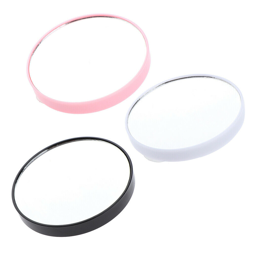 4x Travel Wall Suction Mirror 10X & 15X Magnifying Makeup Cosmetic Mirrors