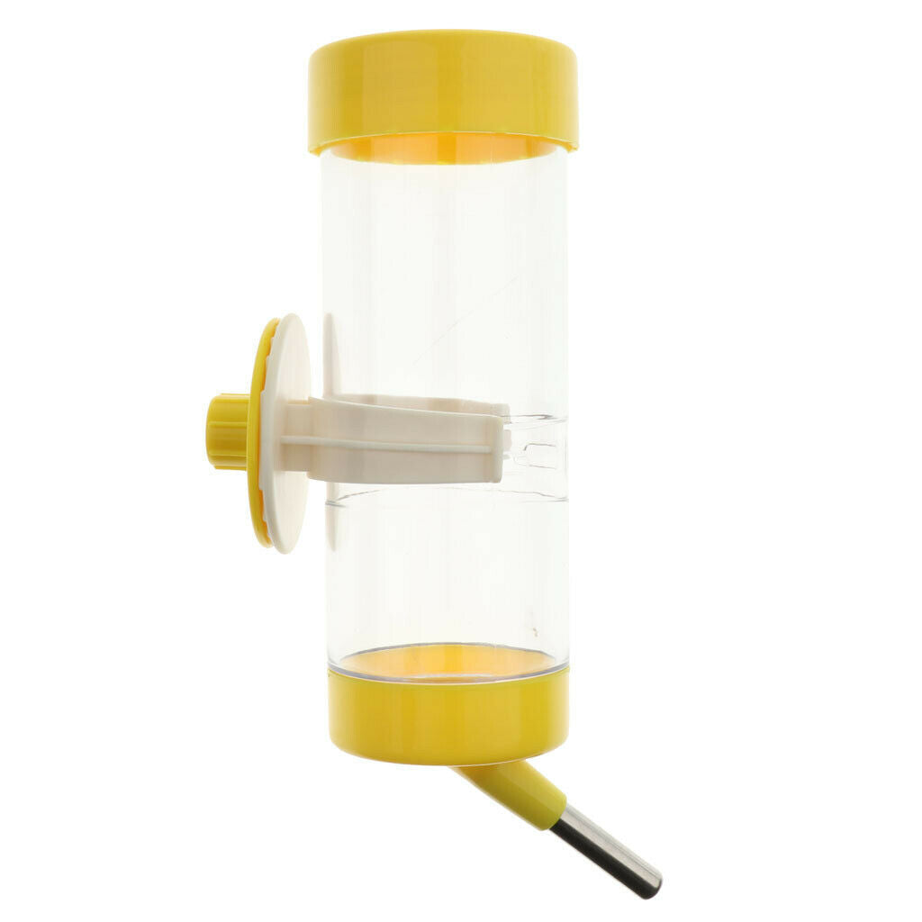 Portable Pet Cage Hanging Water Bottle Dog Cat Lightweight Water Dispenser