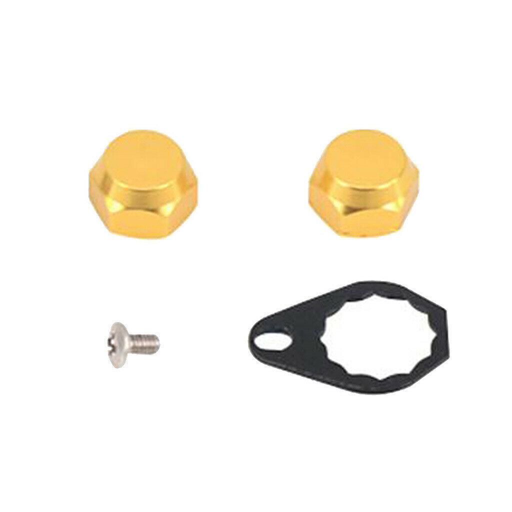Screw Nut Locking Plate Kit for Fishing Reel Handle DIY Accessory M8 for AD