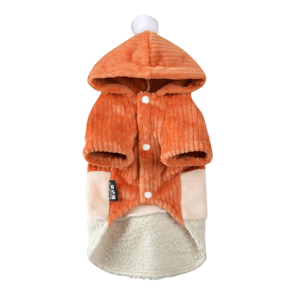 Dog Puppy Autumn Winter Warm Coat Apparel Small Medium Puppies M