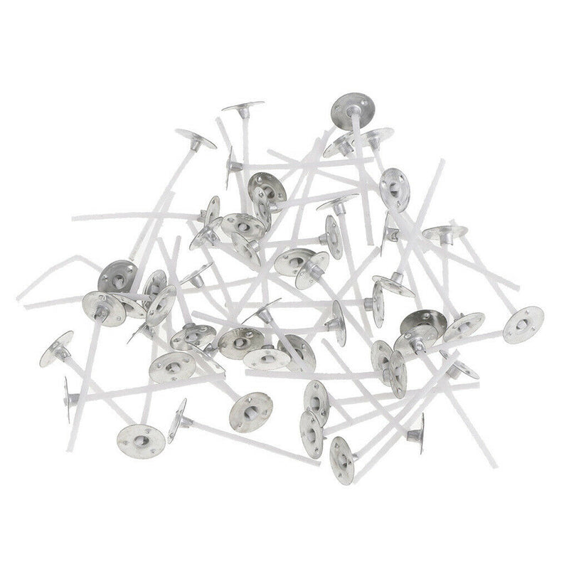 100pcs Wicks Candle Wick with Sustainers 3.5cm Candle Wicks Candle Core