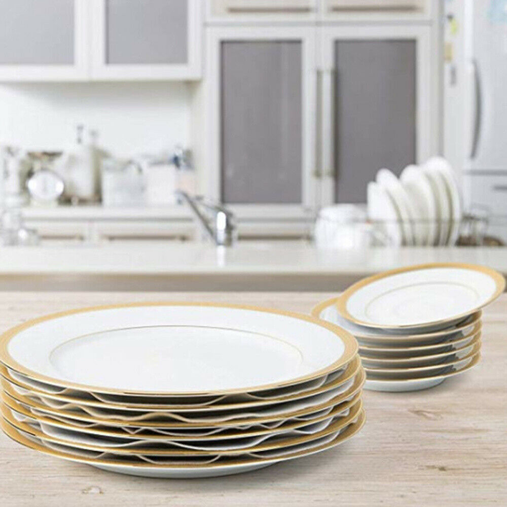 24pcs Soft Felt Plate Dividers Storage Separator Protectors Dinnerware Set