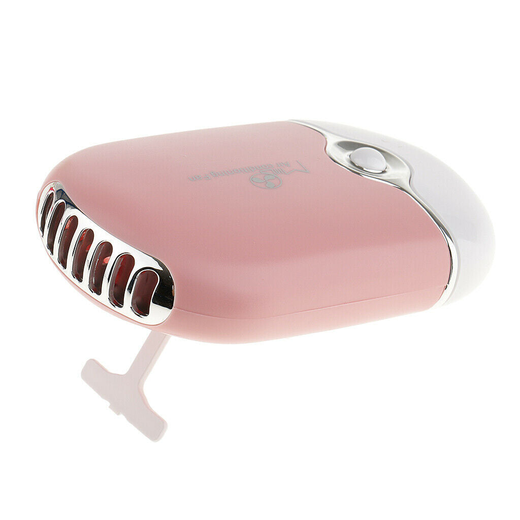 USB Mini Air Conditioning Blower for Eyelash Extension Glue Quick Dry Pink