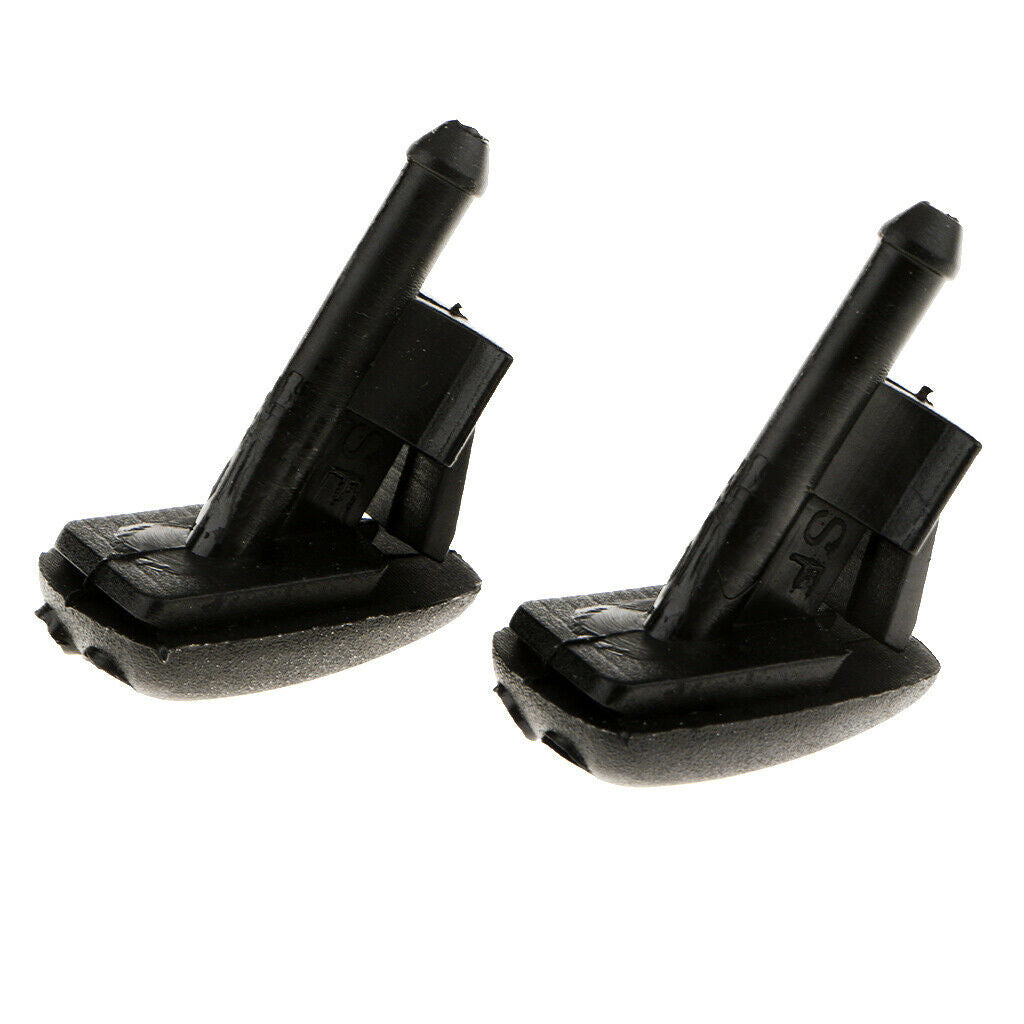 2 Pieces Windshield Wiper Water Spray Jet Washer Nozzles