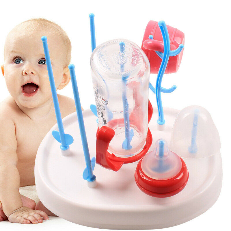 Bottle Dry Rack Baby Bottle Drain Drying Racks White Baby Bottle Dryer St.l8