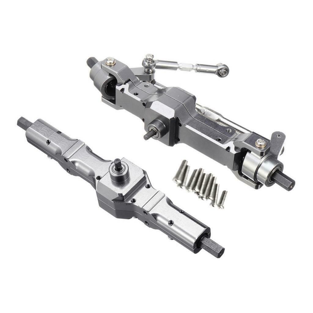RC Metal Front and Rear Axle For WPL 1/16 Military Truck RC Truck Parts Accs