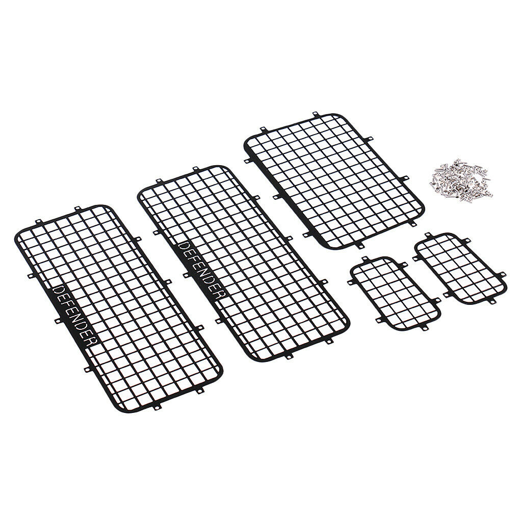 1/10 Climbing Truck Anti-skid Plate & Window Fence for RC   -4