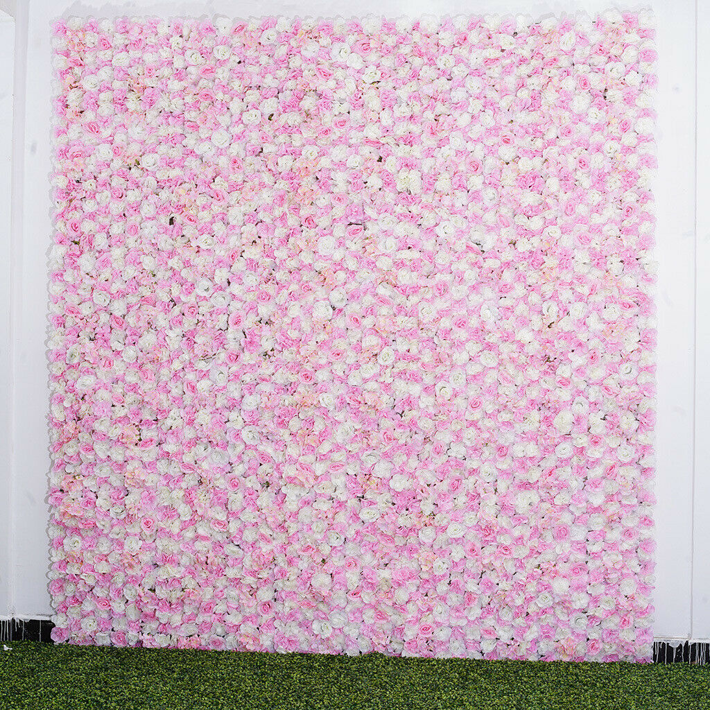 60x40cm Flower Wall Panels Romantic Hanging Party Decorative Background