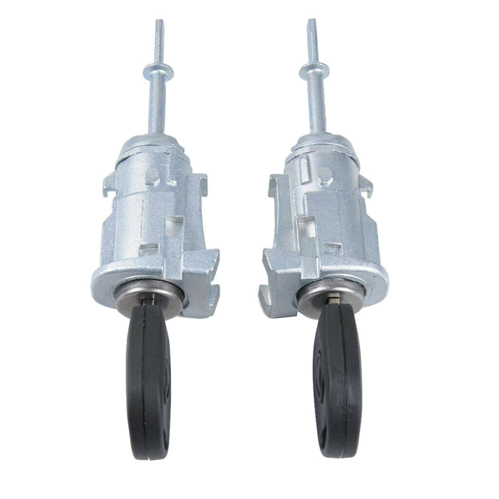 2pcs/set Car Left +Right Door Lock Cylinder Vehicle Door Safety Lock Core