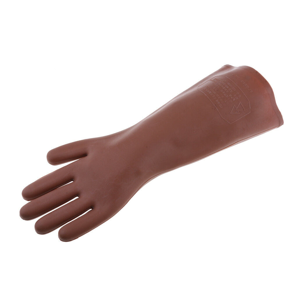 Insulated 5KV High Voltage Electrical Insulating Gloves For Electricians