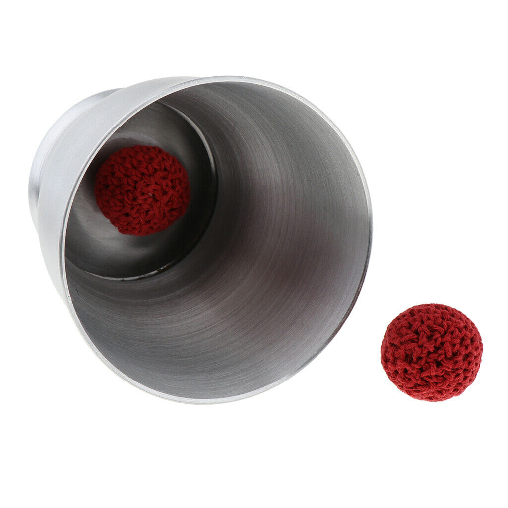Cup And Balls Stage Illusion  Trick/Magnetism Cup  Tricks Props