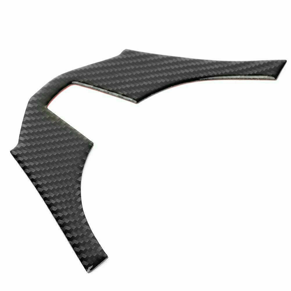 For Mazda 3 Axela 2014-2016 Carbon Fiber Style Interior Steering Wheel Cover Cap