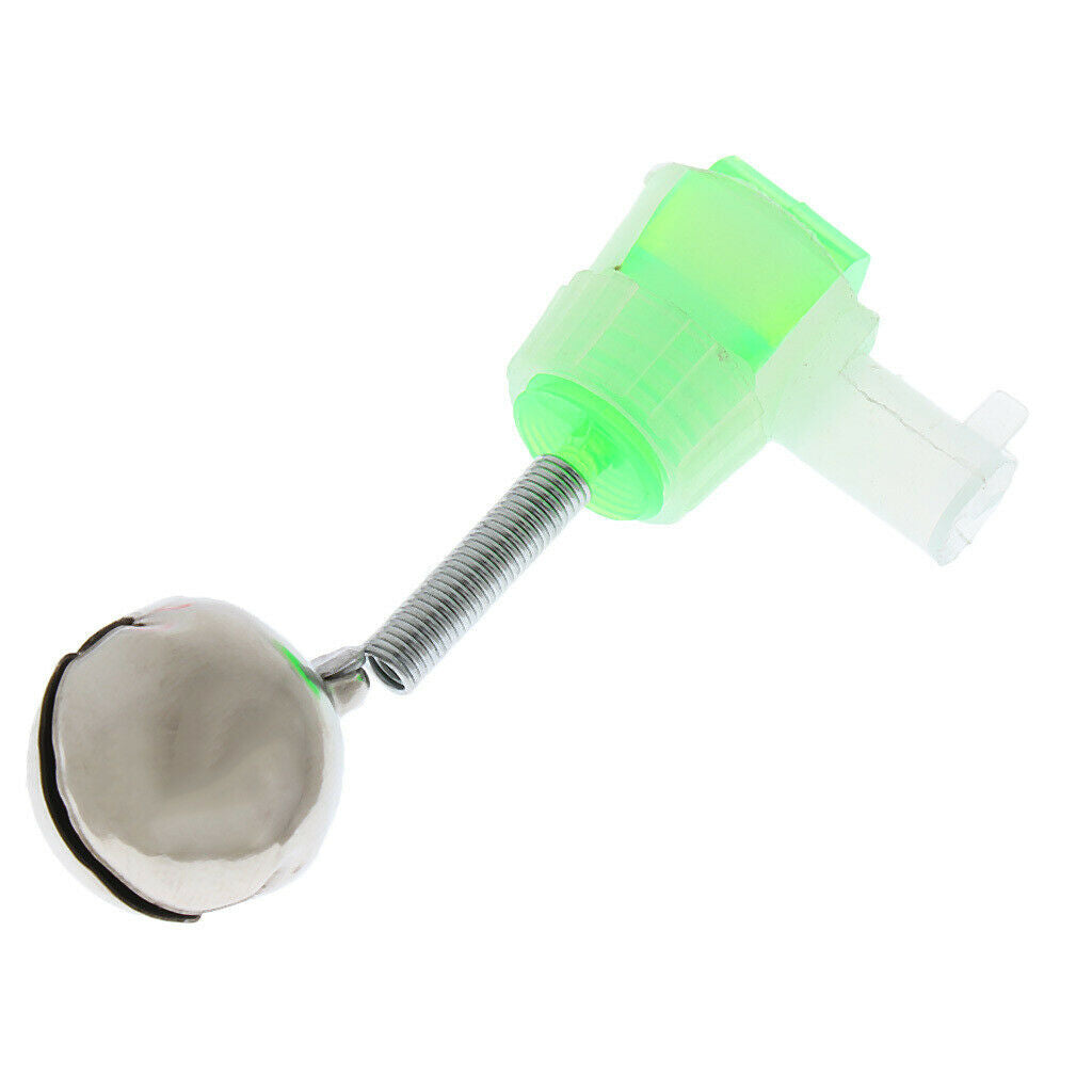 30 Pieces Fishing Bite Alarm Single Bell Rod Tip Alert Ring Fishing Rod Bell