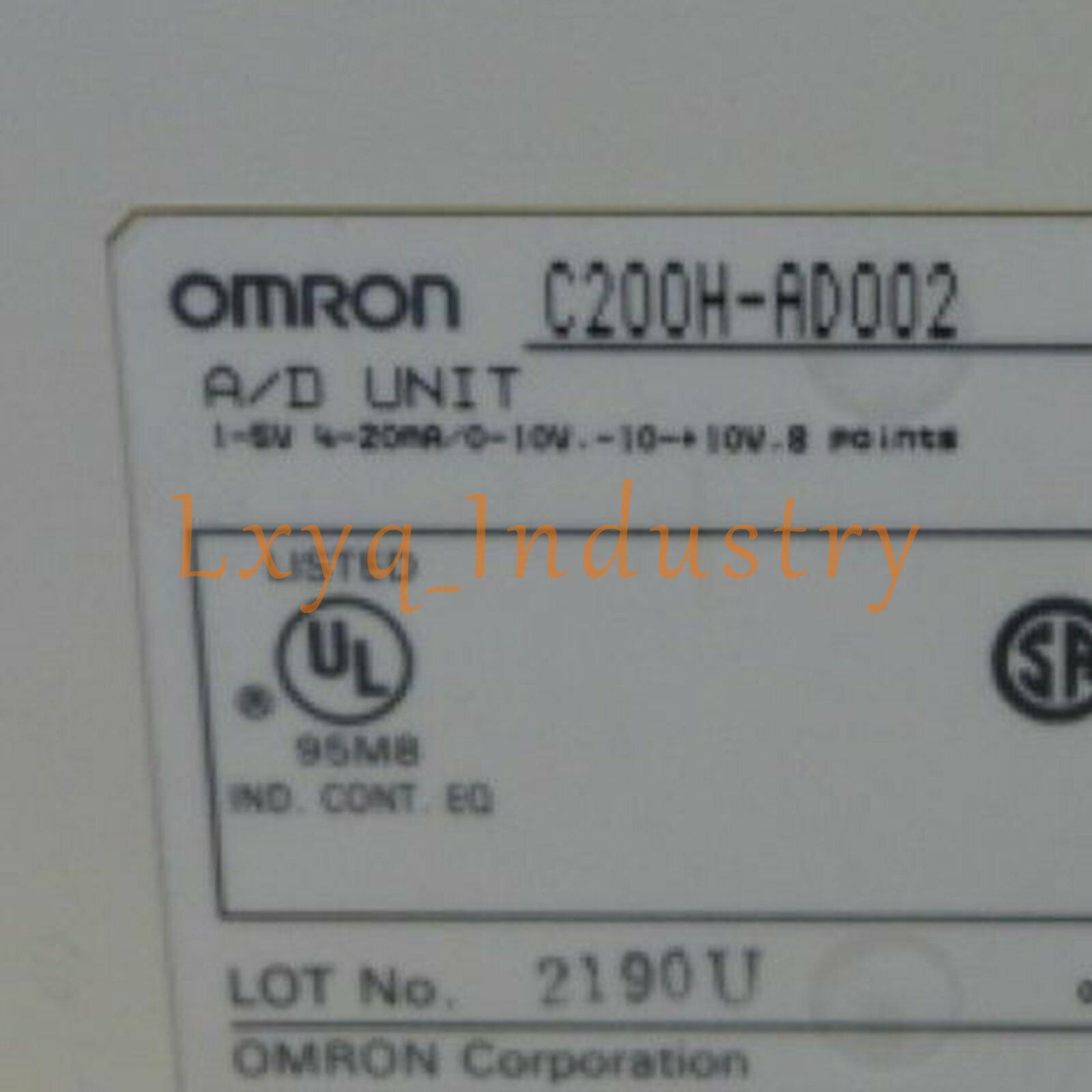 Omron C200H-AD002 PLC A/D Unit C200HAD002 Brand New Quality Assurance
