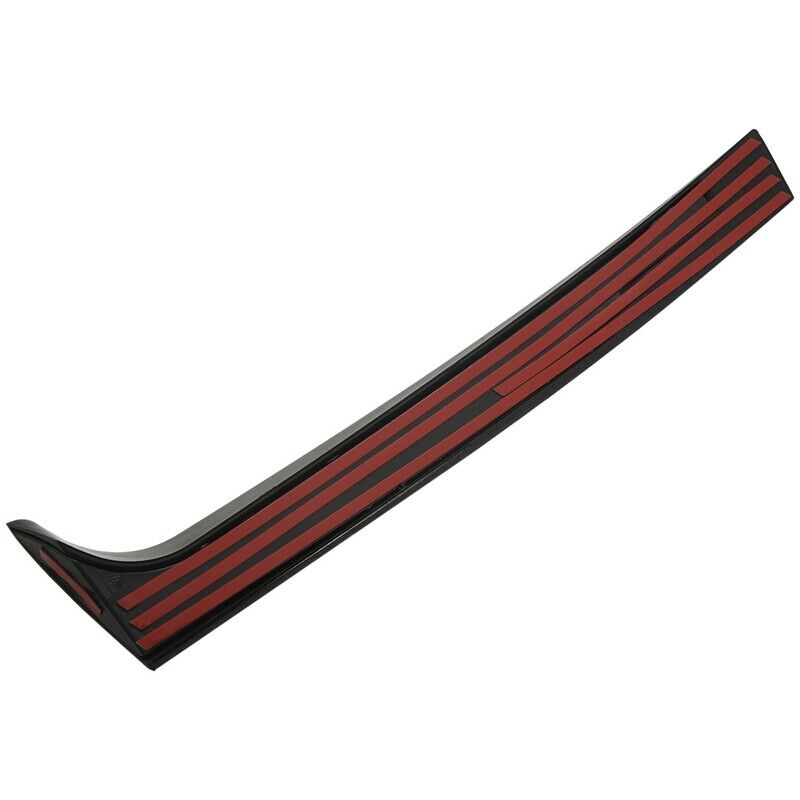 2Pcs Gloss Black Rear Side Wing Roof Spoiler Cover Stickers Trim For Touareg 2S5