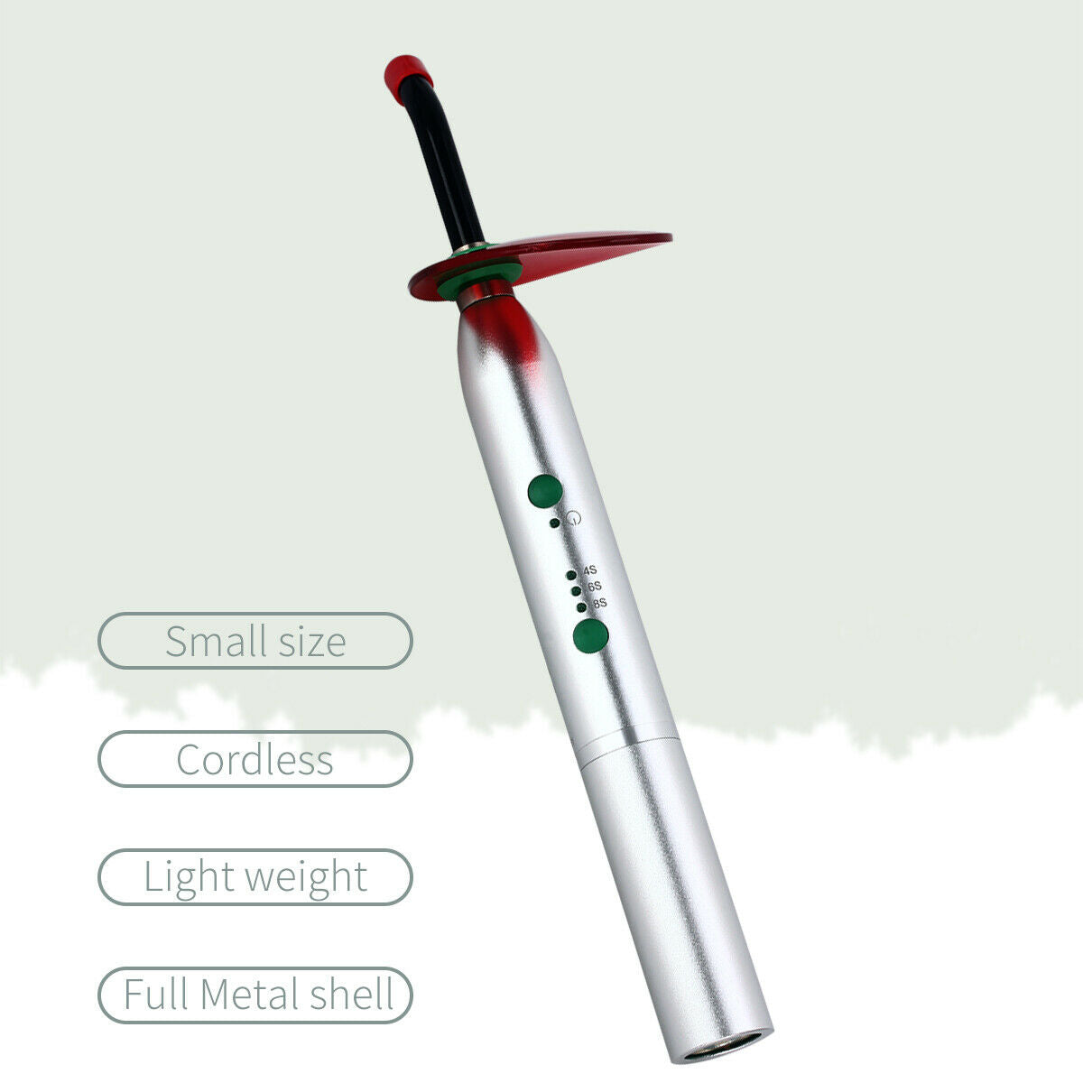 5X Dental Cordless Wireless LED Curing Light Lamp YS-C High Power 2700mw/c㎡