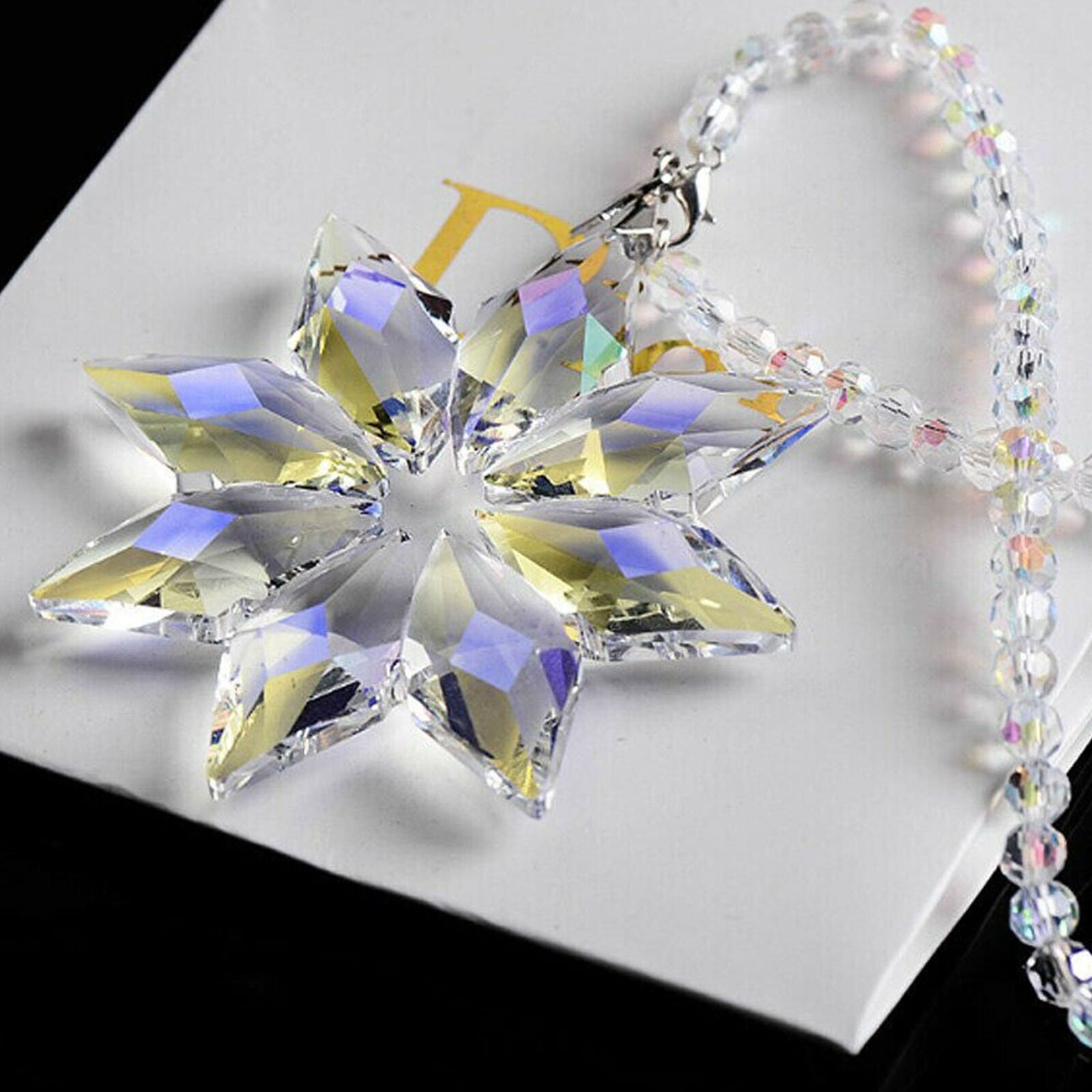 Modern Crystal Ornament Newest 2021 Gifts EDITION PENDANT Car Large Chistmas