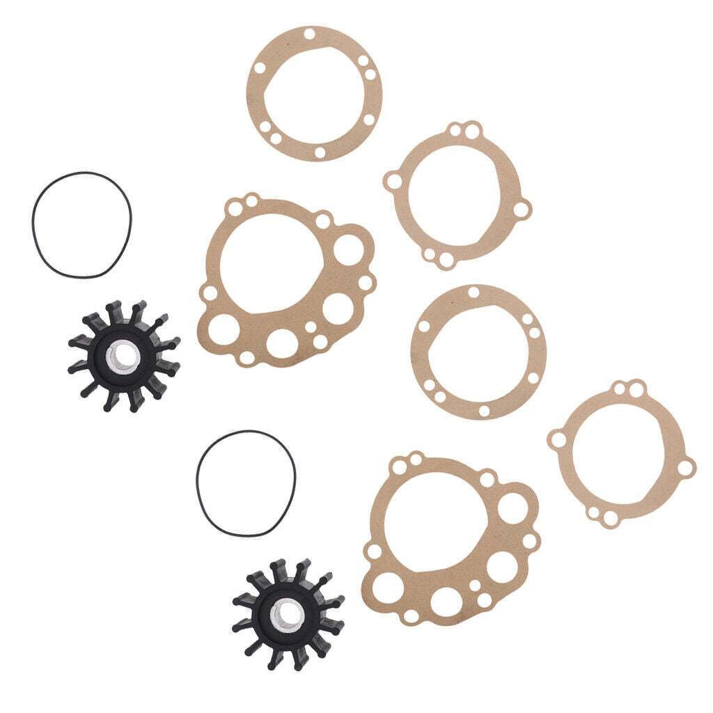 2pieces Flexible Impeller for   10077K 132-0375 33100 500166 23-2000