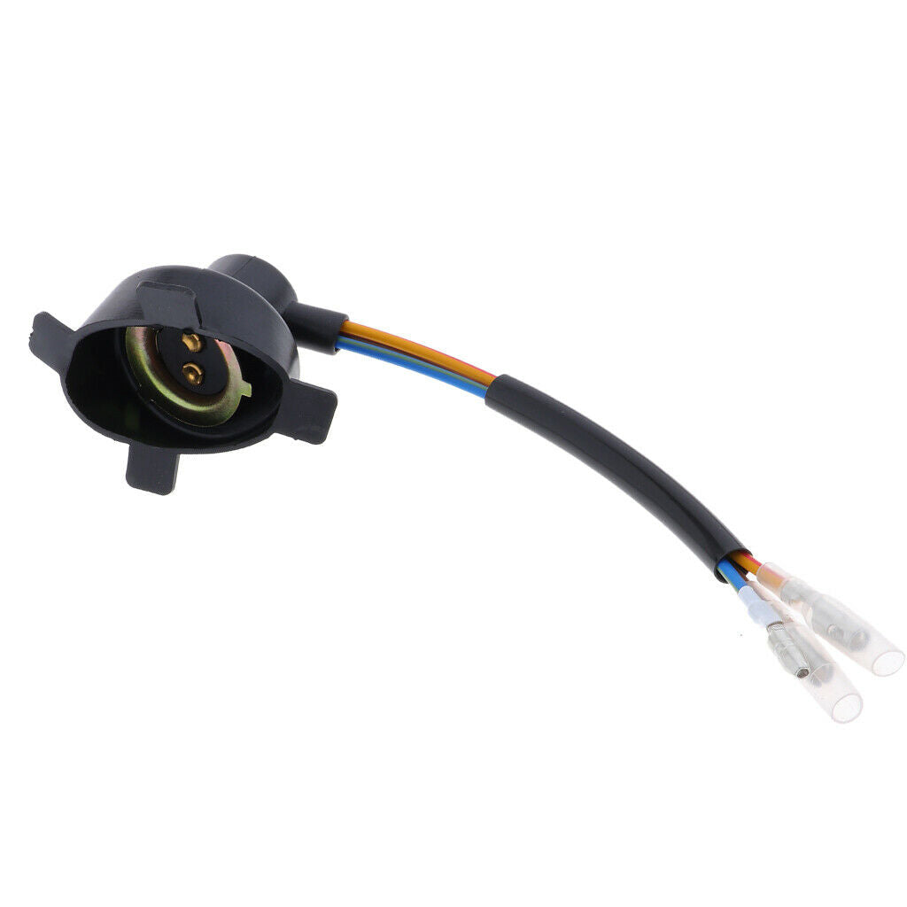 Motorbike Headlight Repair Bulb Holder Connector Plug Wire Socket for Mikuni
