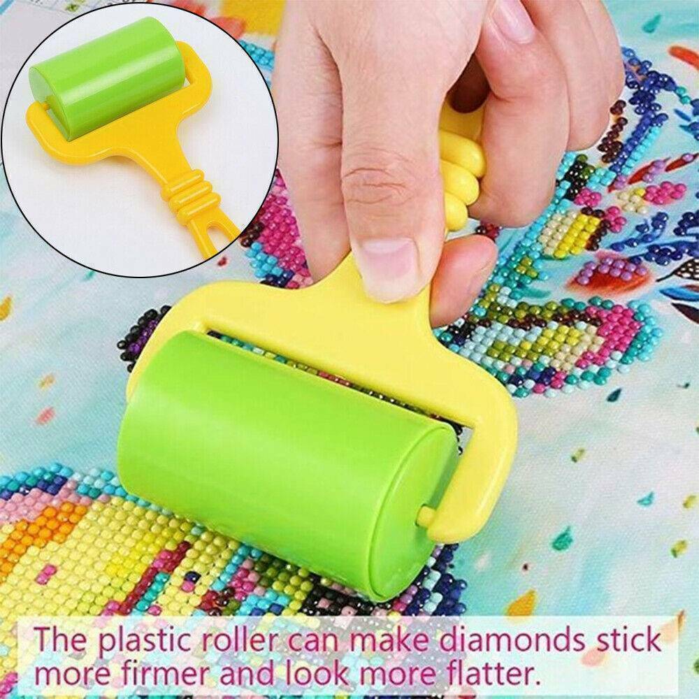 Full Drill 5D Diamond Painting Roller Pressing Accessories Tools For Adults Kids