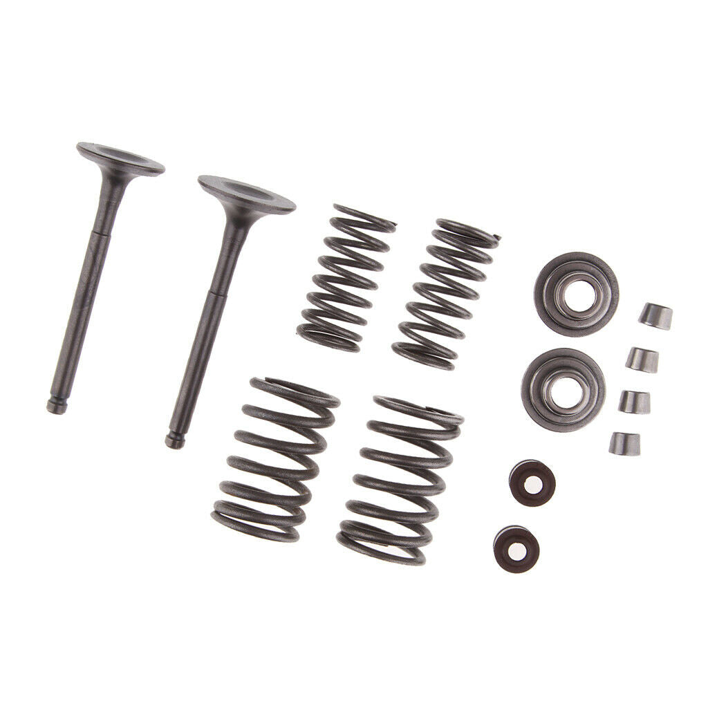 Exhaust and Intake Valve Set for 110cc ATV, Dirt Bike Go Kart Moped Scooter