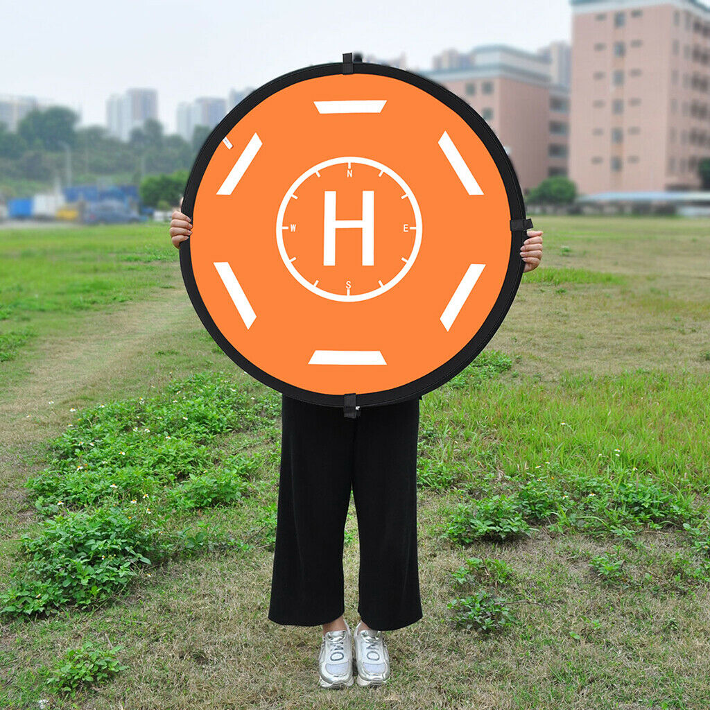 Waterproof Drone Landing Pad(31.5") Foldable Aircraft Launch Pad for RC Drones