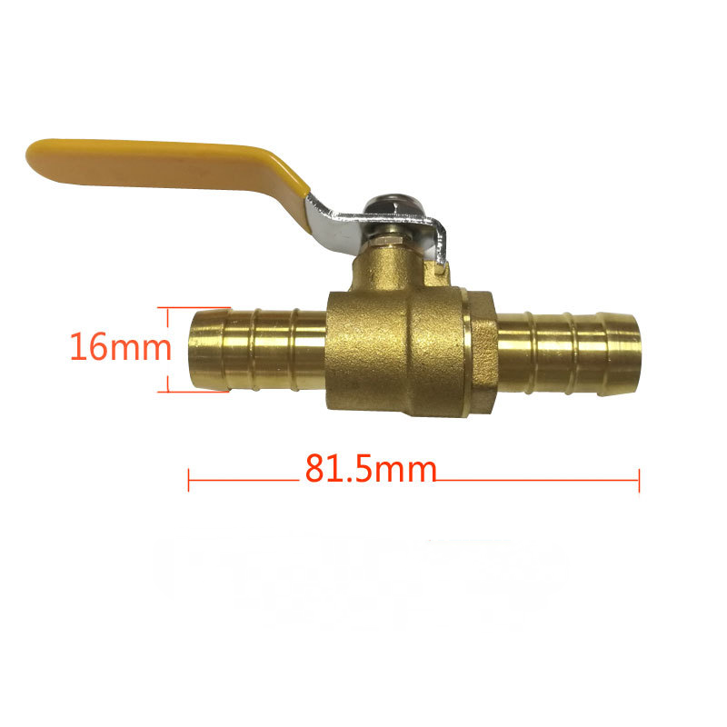 Brass Ball Valve Full Port Lead-Free Cooling Ball Valve 16Mm Double Plug Switch