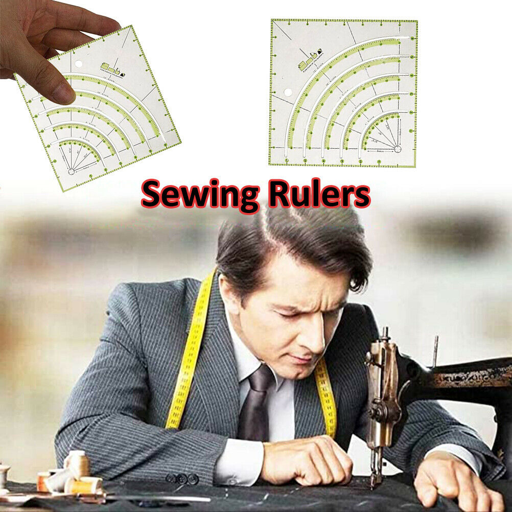 Transparent Quilting Sewing Patchwork Ruler Cutting Tools DIY Plastic Ruler