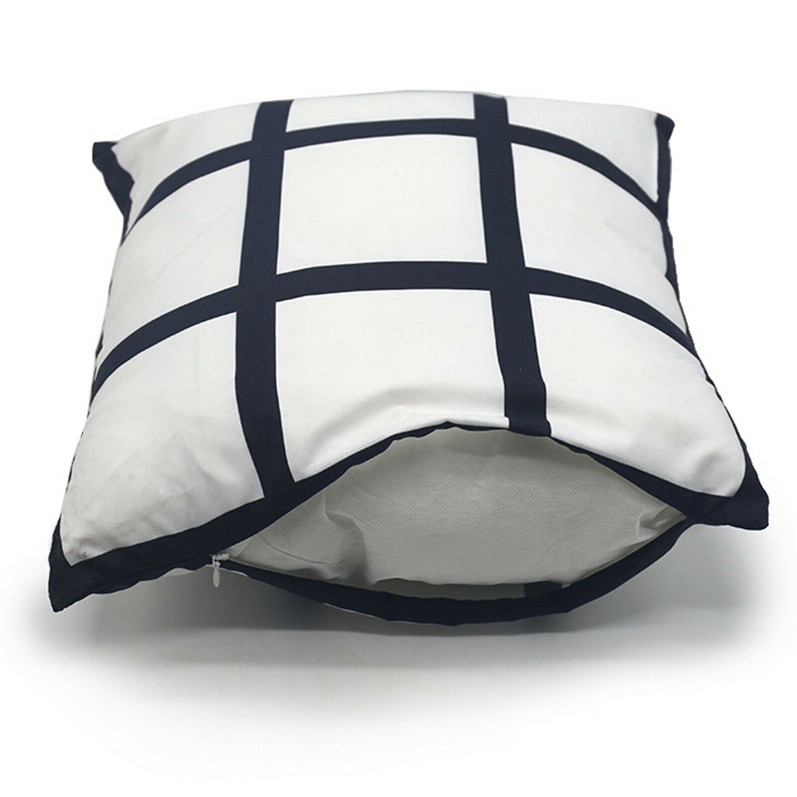3 Pack Heat Transfer Sublimation Blanks Panel Pillow Case Car Cushion Covers