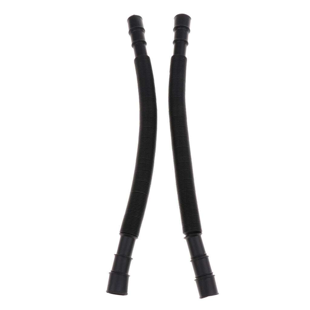 2Pcs Plastic Aquarium Fish Tank Retractable 4-point Water Hose Pipe