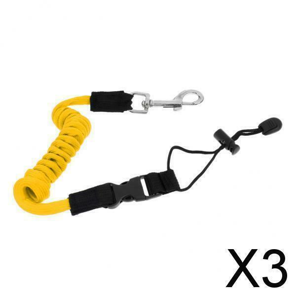 3X Strong Kayak Paddle Coiled Leash Boat Fishing Rod Heavy Duty Rope Cord