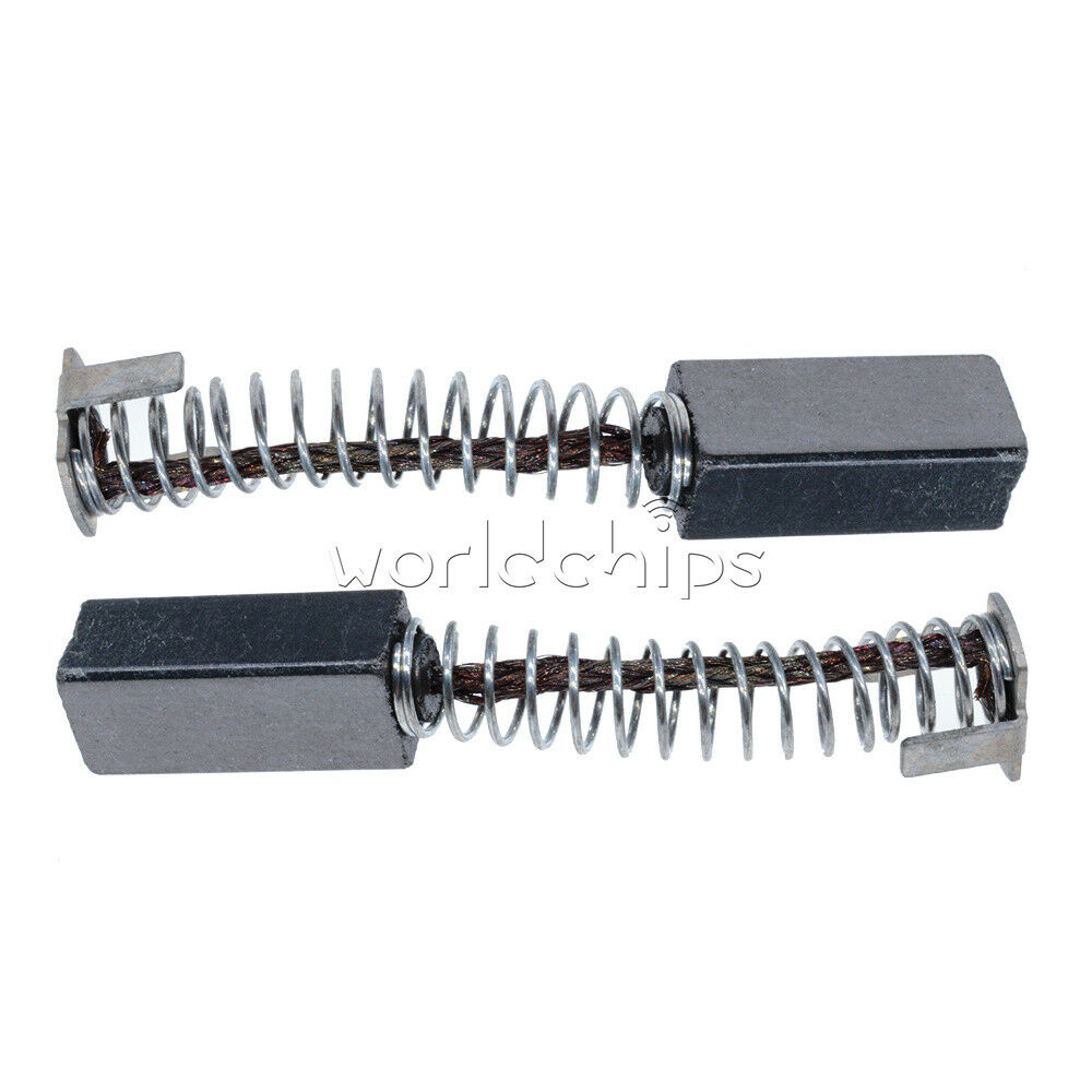 2PCS Carbon Metal Angle Grinder Motor Carbon Brushes 14mm x 6mm x 5mm