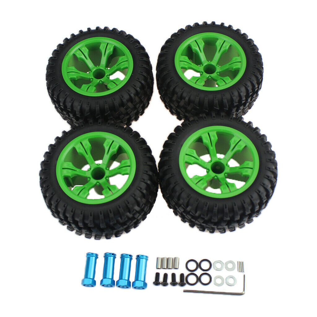 Wheel Tire & Hub Extension Combiner for WLTOYS 144001 124019 124018 RC Car