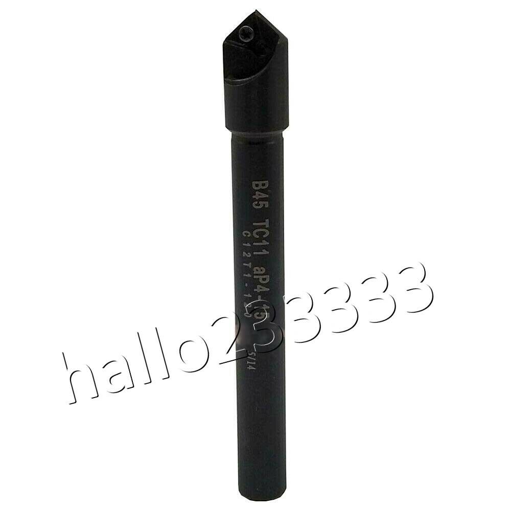 B45 TC11 4mm-15mm 45° Chamfering shank lathe turning holder tools for TCMT1102