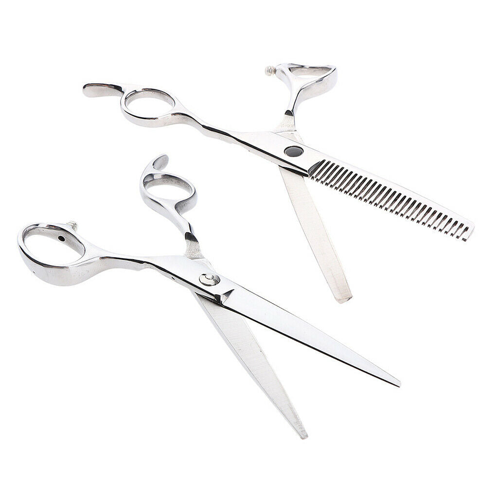 Stainless Steel Hair Cutting Scissors Thinning Shears Barber Stylists Tool