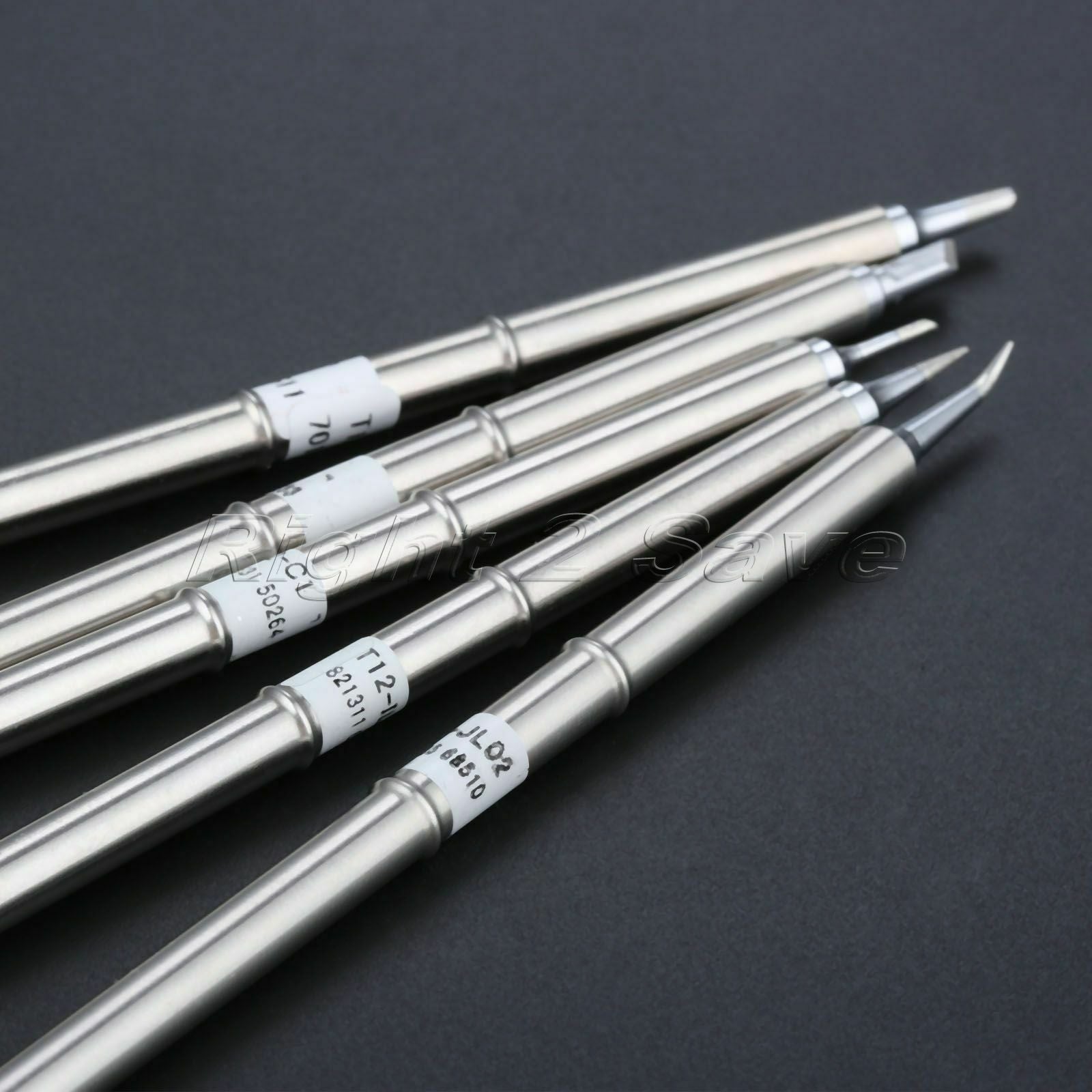 5pcs T12 Soldering Iron Tips Set T12-C1 ILS KU JI02 BCM2 For Welding Component