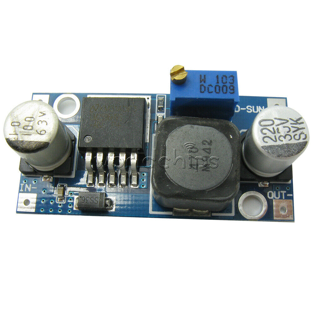 5PCS DC-DC 4.5V- 53V LM2596HVS LM2596HV Step Down Buck Converter Power Module