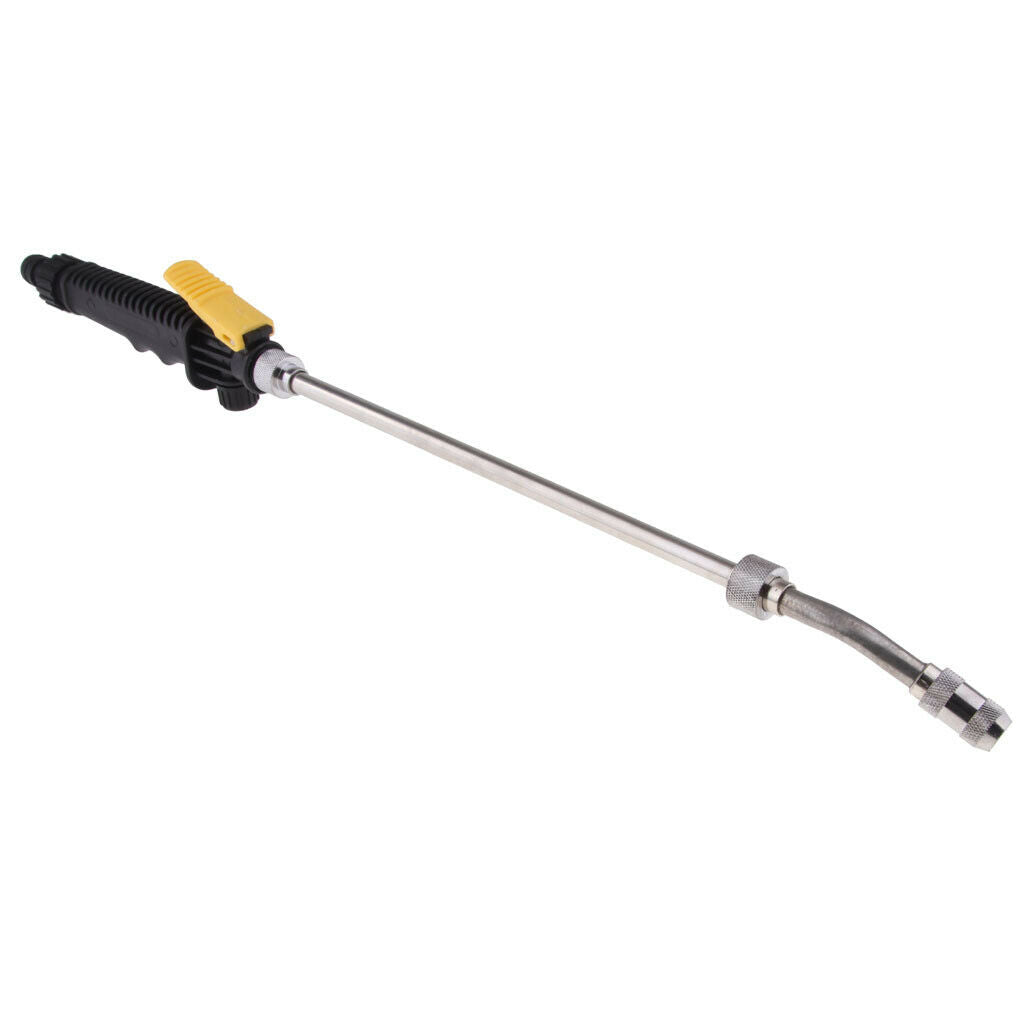 Stainless Steel High Pressure Washer Wand Car Washer Sprayer Tools 56cm