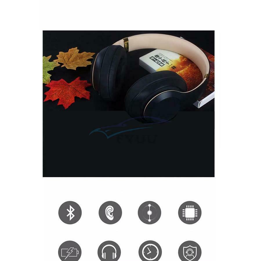 1 Set 10dB 20Hz - 20kHz Folded Noise-canceling Head Mounted Wireless Bluetooth