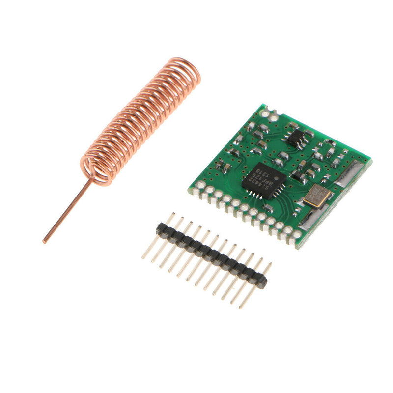 SI4432 FIFO Wireless RF Communication Module Transceiver with Antenna 1000m