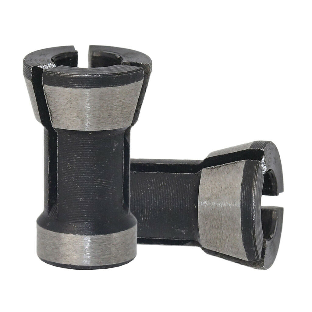 2xHigh Precision Collet Chuck Head Engraving Trimming  Machine 6.35mm